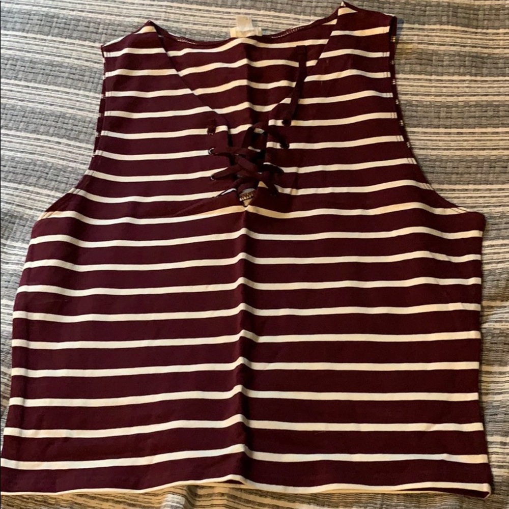 Garage crop tank